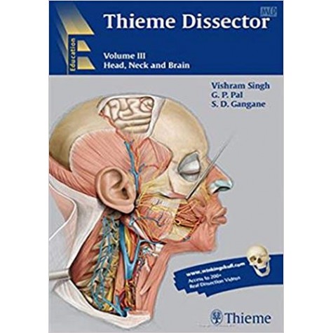 Thieme Dissector-Head, Neck and Brain Paperback – 2017by Singh (Author)+