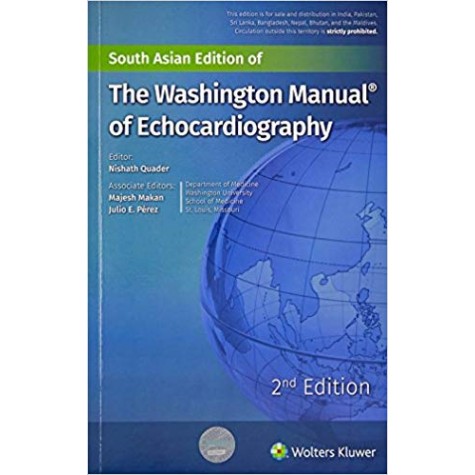 The Washington Manual of Echocardiography Paperback-2016by Quader (Author)