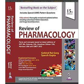 Review Of Pharmacology 15th ed Paperback – 30 September 2021 by Gobind Rai Garg , Sparsh Gupta (Author)