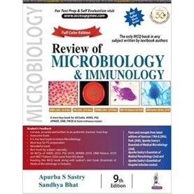 Review of Microbiology & Immunology   Paperback – 1 January 2020   by Apurba Sankar Sastry (Author),    Sandhya Bhat (Author) 