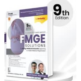 FMGE SOLUTIONS 9th edition For Foreign Medical Graduates Appearing for Indian Medical Registration Paperback – 2024 by Dr Deepak Marwah , Dr Siraj Ahmad 