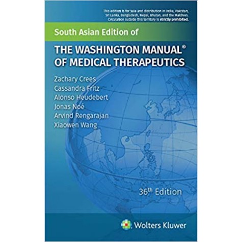 The Washington Manual of Medical Therapeutics 36/e Paperback – 22 Jul 2019by Crees (Author)