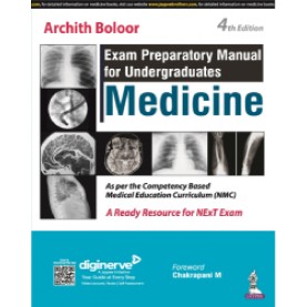 Exam Preparatory Manual for Undergraduates Medicine Paperback - 4E–2023 by Archith Boloor 