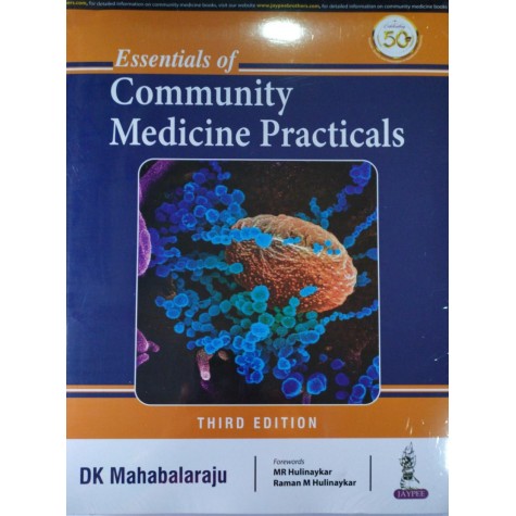 Essentials of Community Medicine Practicals  (Paperback  2021, Mahabalaraju DK)