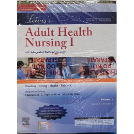 Lewis's Adult Health Nursing  2 Vol set 5th South Asian Edition Chintamani , Mrinalini Mani ,  L Gopichandran