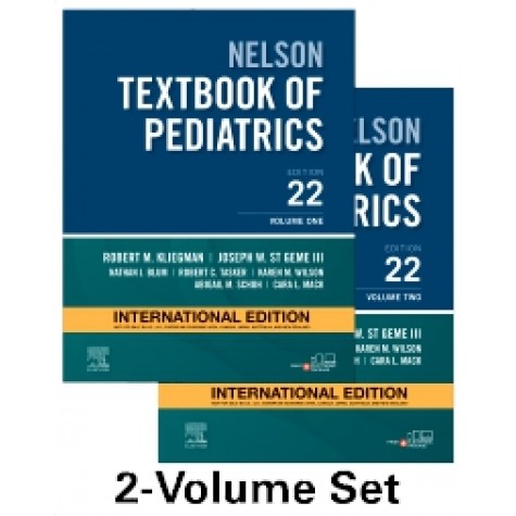 Nelson Textbook of Pediatrics, 2-Volume Set - International Edition: 22ed Hardcover – 2024 by Robert M. Kliegman ,Joseph W. St. Geme III 