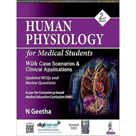 Human Physiology for Medical Students Paperback -2E– 2022 by N Geetha