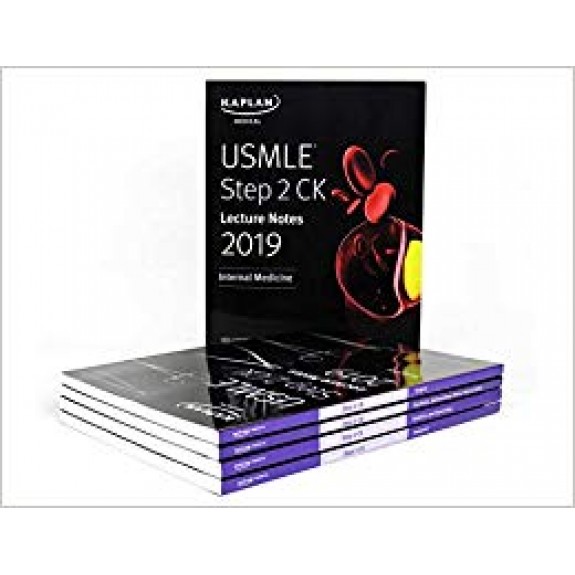 USMLE Step 2 CK Lecture Notes 2019: 5-book set (Kaplan Test Prep