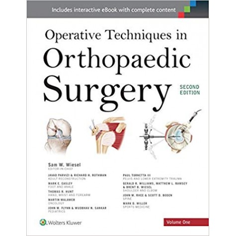 Operative Techniques in Orthopaedic Surgery (Four Volume Set) Hardcover-Import, 1 Aug 2015 by Sam W. Wiesel (Editor)
