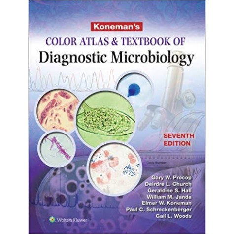 Koneman's Color Atlas and Textbook of Diagnostic Microbiology Hardcover-Import, 1 Jun 2016by Gary W. Procop (Author), Elmer W. Koneman (Author)