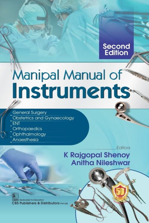 Manipal Manual Of Instruments 2Ed (Pb 2025)