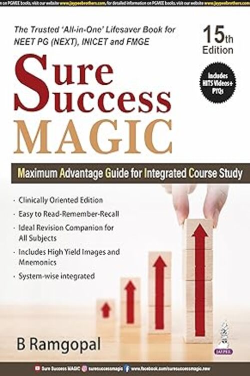 SURE SUCCESS MAGIC MAXIMUM ADVANTAGE GUIDE FOR INTEGRATED COURSE STUDY 15E by B RAMGOPAL