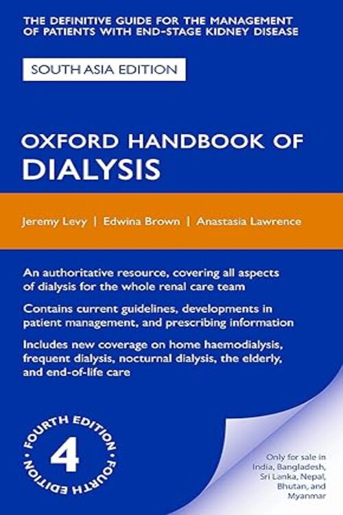 OXFORD HANDBOOK OF DIALYSIS EPZI P by Jeremy Levy 