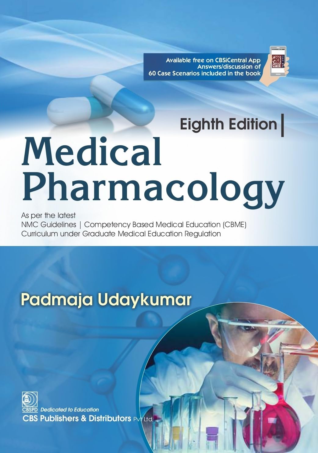 Medical Pharmacology 8ed.  As per the latest NMC Guidelines - 2025  by Padmaja Udaykumar