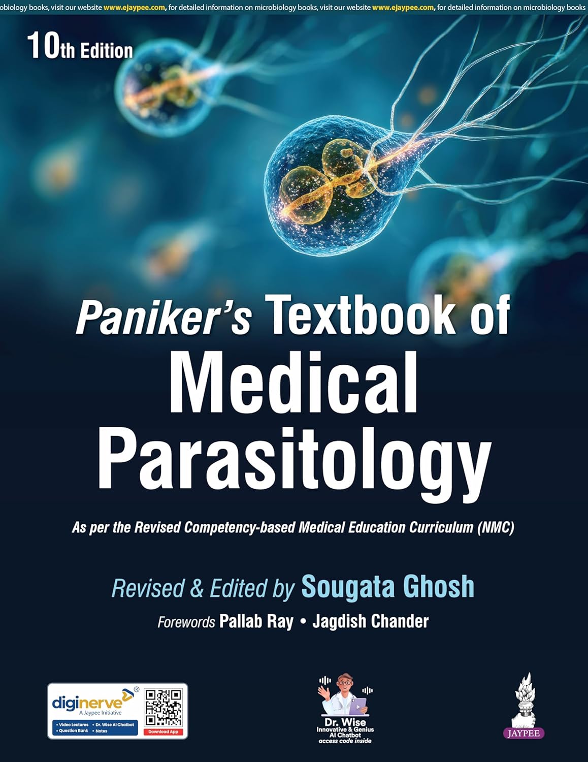 PANIKER'S TEXTBOOK OF MEDICAL PARASITOLOGY by Sougata Ghosh 