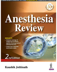 Anesthesia Review  Paperback – 30 September 2020 by Kaushik Jothinath (Author)
