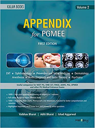 Appendix for PGMEE: Volume 2 Paperback – 5 Dec 2018 by Aditi Bharat, Ishad Aggarwal Vaibhav Bharat (Author)