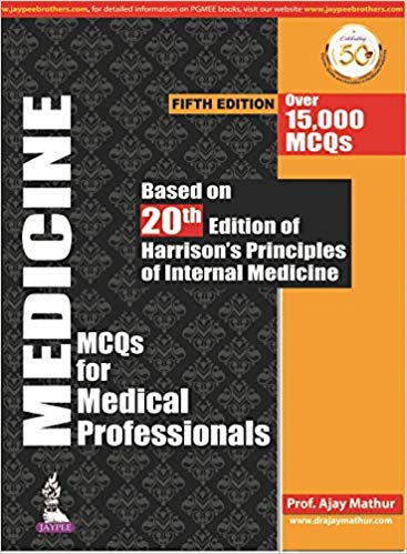 MEDICINE MCQs for Medical Professionals Paperback – 2020 by Ajay Mathur (Author)