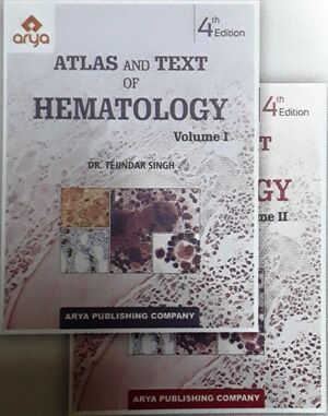 Atlas and Text of Hematology (2 Vol Set) Paperback – Reprint 2022 by Tenjinder Singh (Author)
