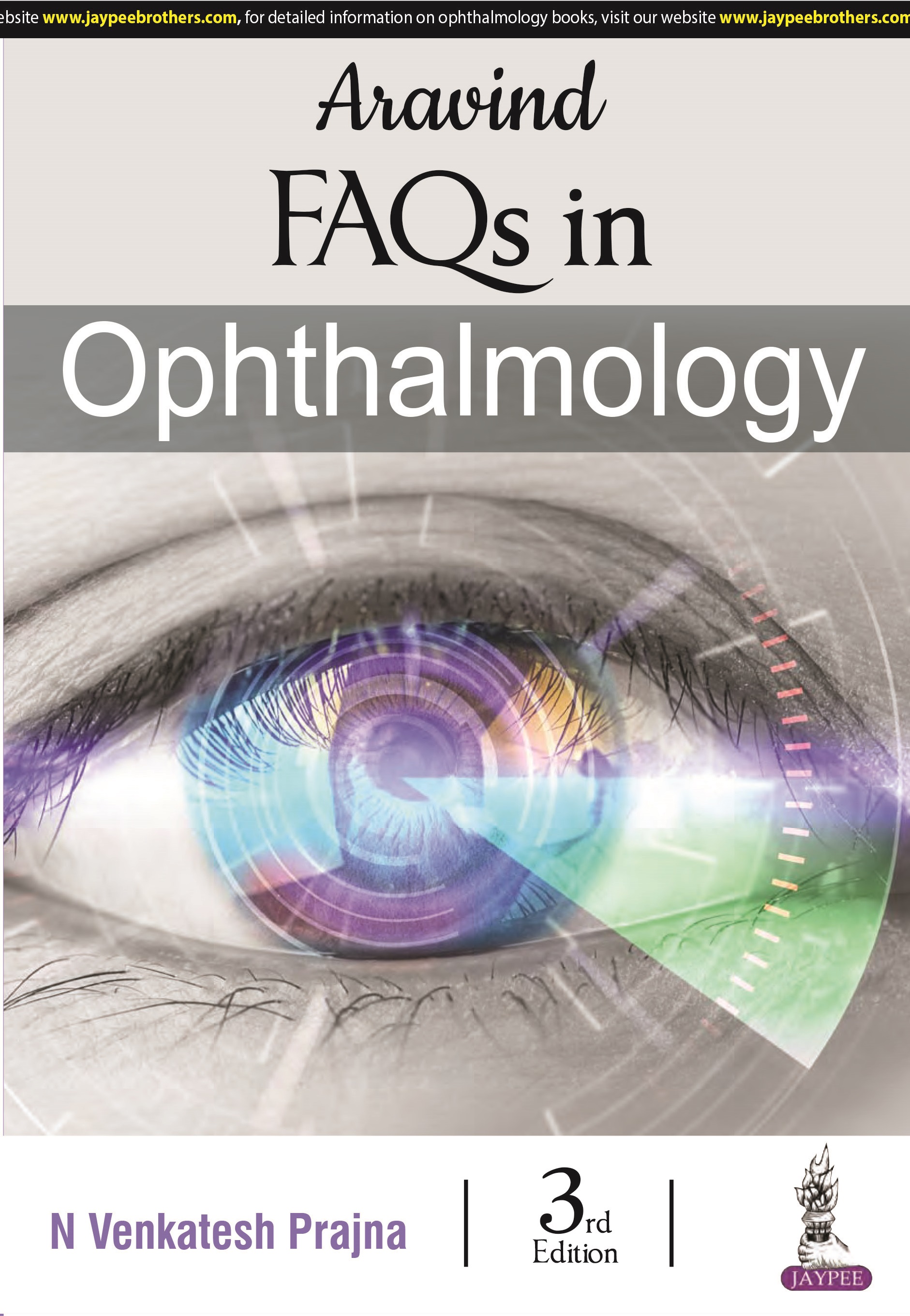 Aravind FAQs in Ophthalmology Paperback – 3E- 2023 by N Venkatesh Prajna 