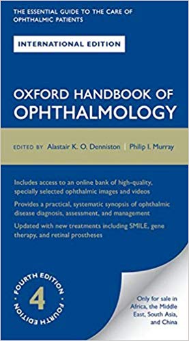 Oxford Handbook of Ophthalmology Paperback – 17 Sep 2018by Oxford University Press (Author), Alastair K. O. Denniston and Philip I. Murray (Editor)
