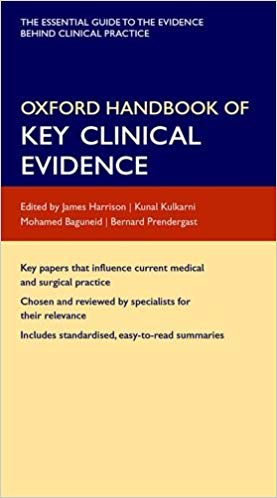 Oxford Handbook of Key Clinical Evidence (Oxford Medical Handbooks) Flexibound – 10 Feb 2010by James Harrison (Editor), Kunal Kulkarni (Editor), & 1 More