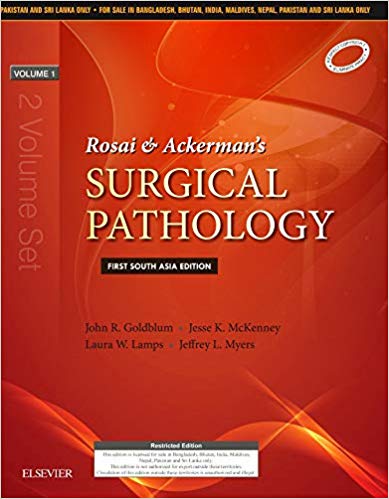 Rosai & Ackerman's Surgical Pathology 2 Volume Set: First South Asia Edition Hardcover-2018 by John Goldblum (Author)